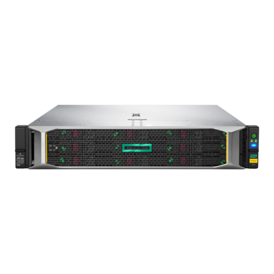 HPE StoreEasy 1X60 Storage Manuals