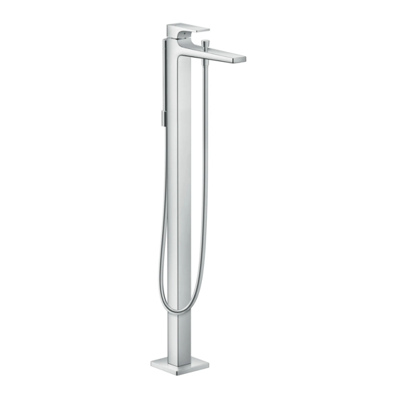 Hans Grohe Metropol 32532 Series Instructions For Use/Assembly Instructions