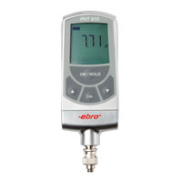 Xylem ebro PHT 810 Manual