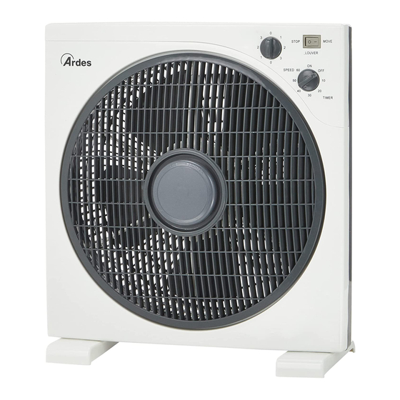ARDES AR5B29 Instructions For Use Manual