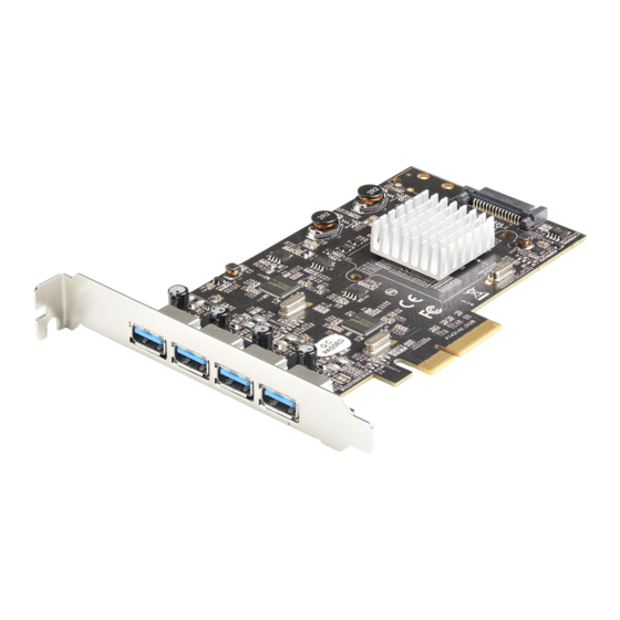 StarTech.com PEXUSB314A2V2 Quick Start Manual