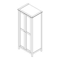 John Lewis WILTON 2 DOOR NARROW WARDROBE Instruction Manual