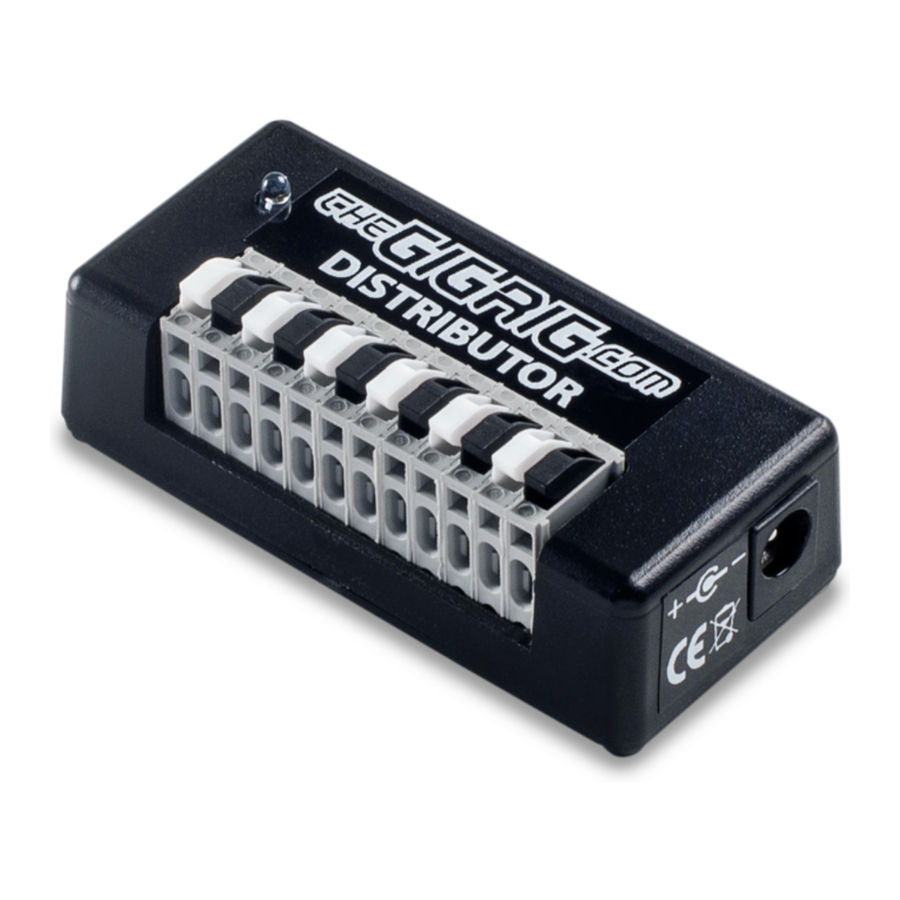 GigRig Distributor Manual