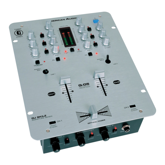 American Audio Q-D5 Manual