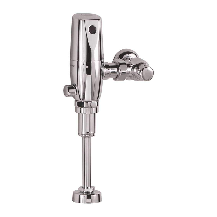 American Standard Selectronic Exposed Urinal Flush Valve 6063101.002 Specification Sheet