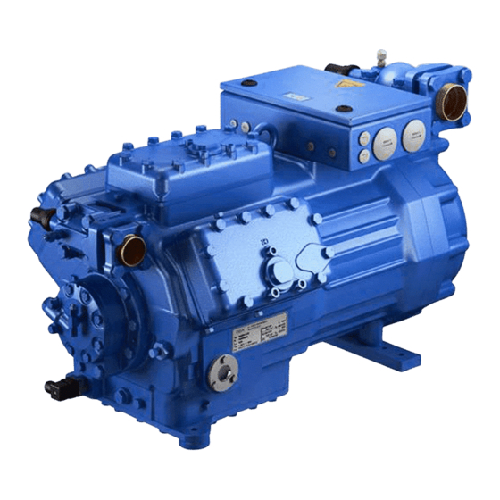 User Manuals: GEA HGX7 R134a Bock Compressor Assembly