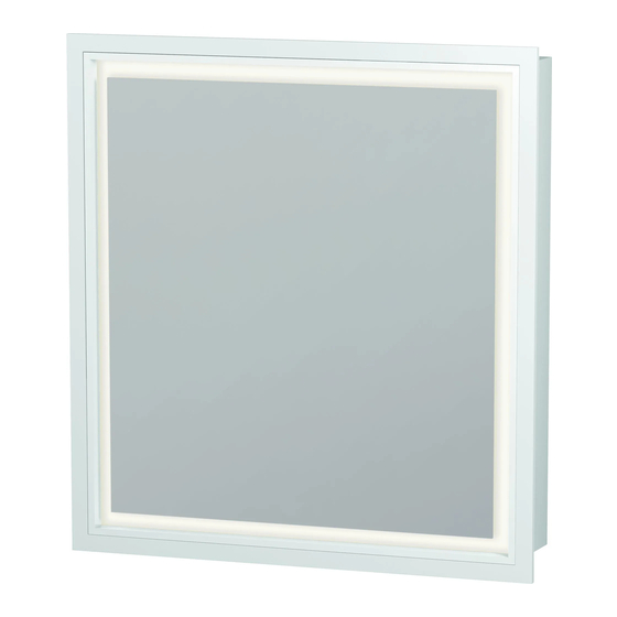 DURAVIT L-Cube LC 7650 Mounting Instructions