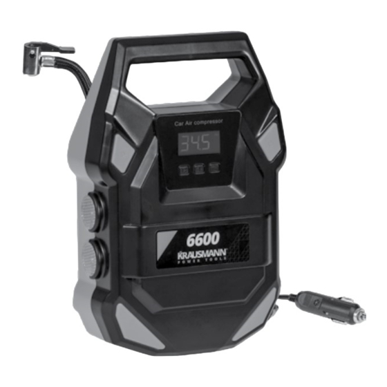 KRAUSMANN 6600 Operation Manual