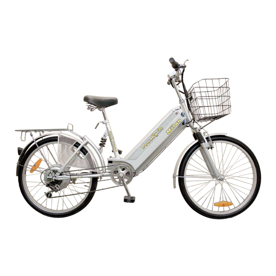 PowaCycle Milan Assembly Instructions Manual