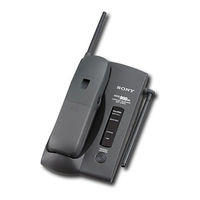 Sony SPP-ID970 - Cordless Telephone Service Manual