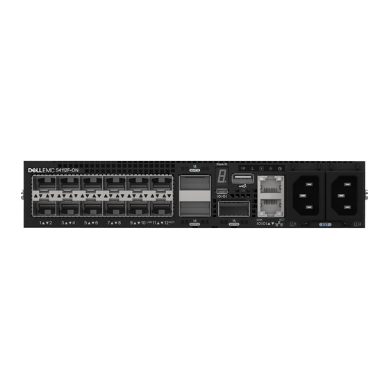 Dell EMC S4112F-ON Installation Manual
