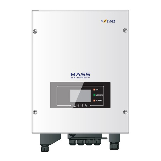 Sofar solar ME 3000SP User Manual