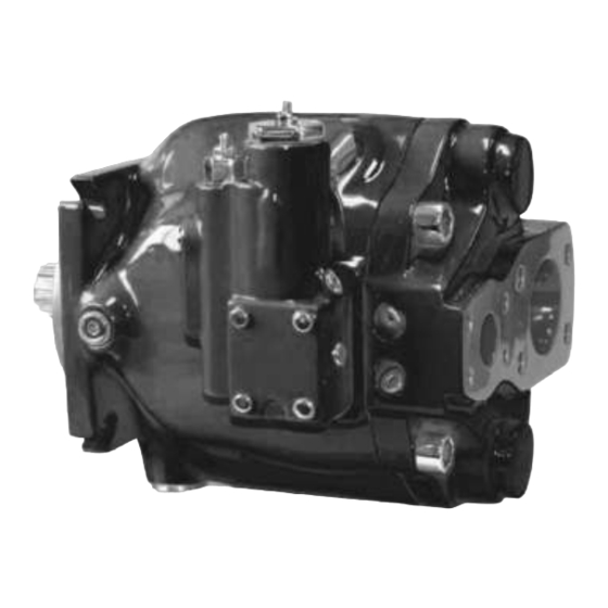 Parker P1 Series Service Information
