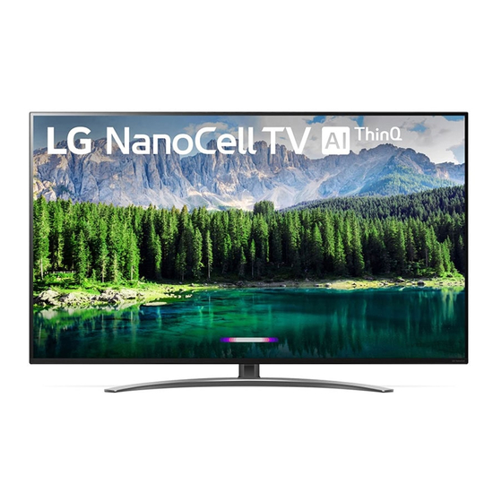 User Manuals: LG 55SM8600PUA LED NanoCell TV