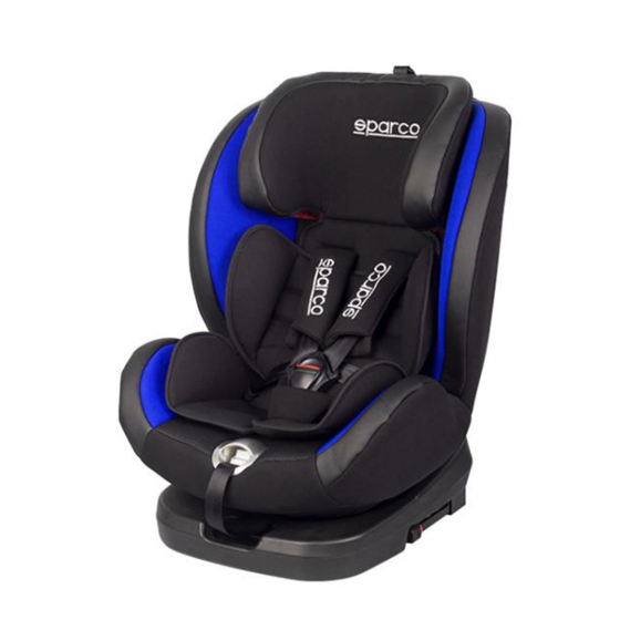 Sparco SK600I Instruction Manual