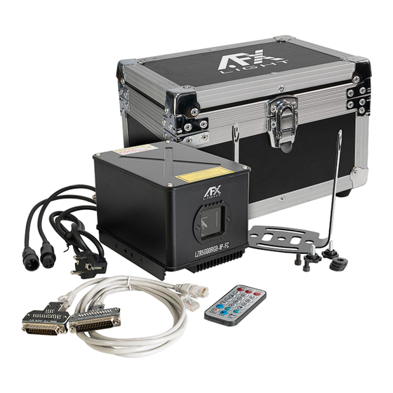 afx light LZR1000RGB-IP-FC User Manual