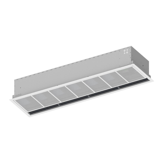 User Manuals: Stavoklima Econ-C III Ceiling Air Curtain