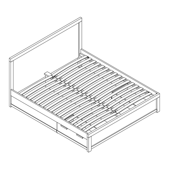 Next BRONX STORAGE BED 193863 Assembly Instructions Manual