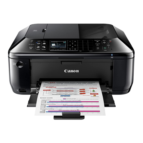 Canon PIXMA MX512 Guía De Configuración