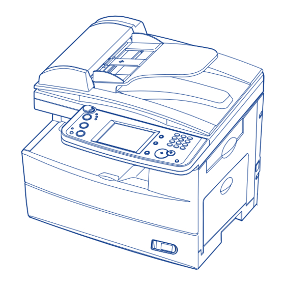 Oce fx2080 User Manual