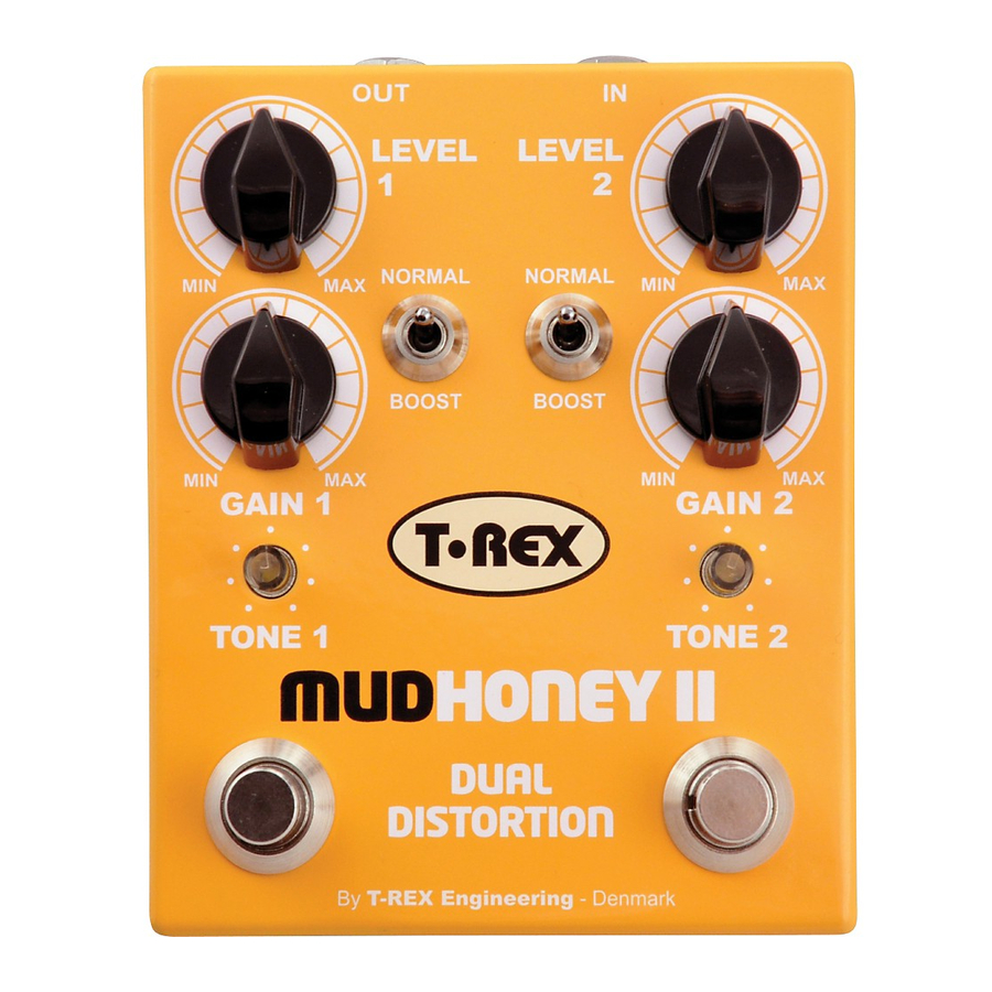 T-Rex Mudhoney II User Manual