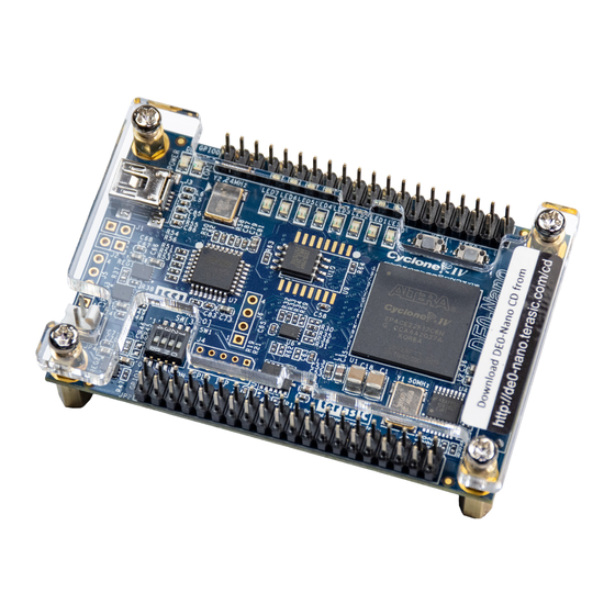 Terasic De0-Nano User Manual