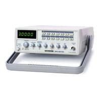 GW Instek GFG-8219A Instruction Manual