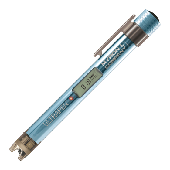 Myron L Ultrapen PT6 Operation Manual