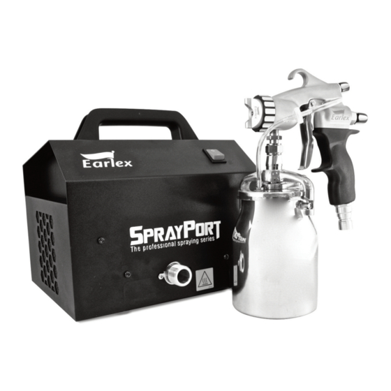 Earlex SprayPort Professional 6000 Series Operating Instructions Manual