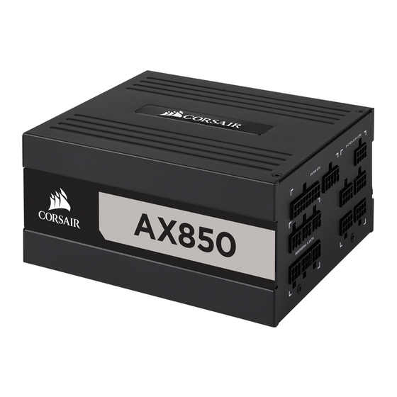 Corsair AXi Series Manual