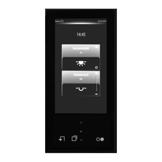 Jung Smart Control SC 1000 KNX Product Documentation