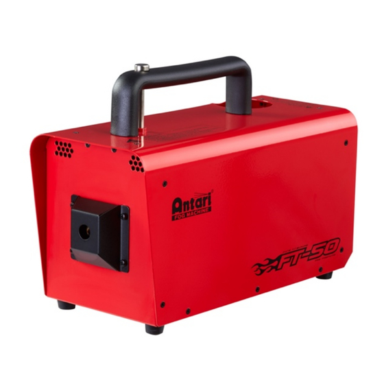 Antari FT-50 User Manual