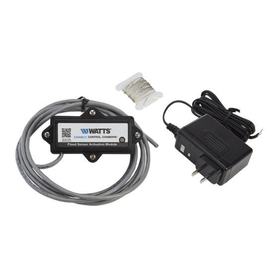Watts SentryPlus Alert Series Installation Instructions Manual