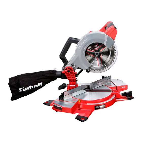 EINHELL TE-MS 18/210 Li Original Operating Instructions