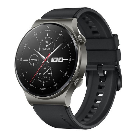 Huawei WATCH GT 2 Pro Quick Start Manual