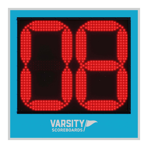 VARSITY Scoreboards 3520 Manual
