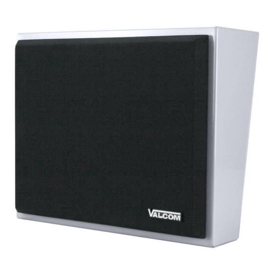 Valcom V-1052C Installation Instructions