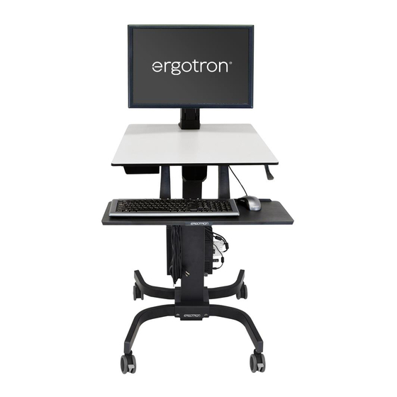 Ergotron WorkFit-C Dual Assembly Instructions Manual