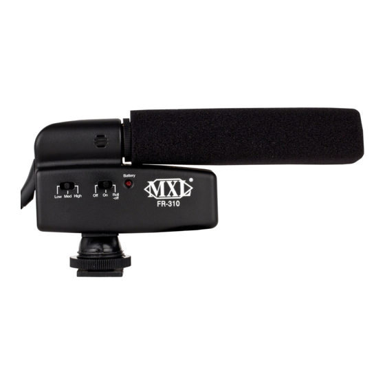 MXL FR-310 Specifications