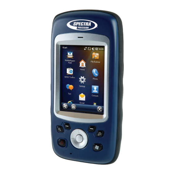 Spectra MobileMapper 20 Getting Started Manual