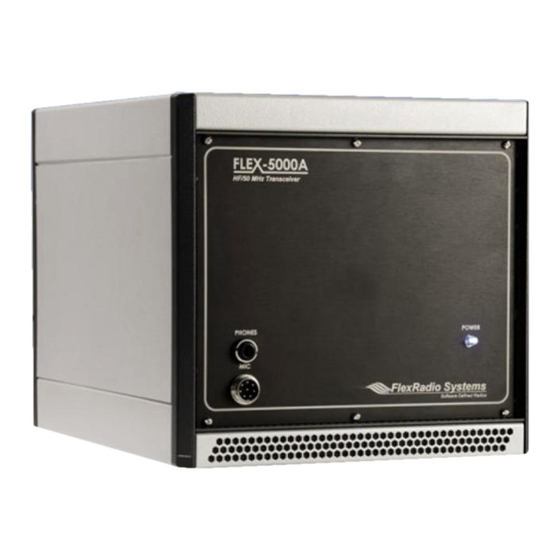 FlexRadio Systems FLEX-5000 Series Owner's Manual