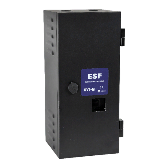 Eaton ESF Series Installation Manual