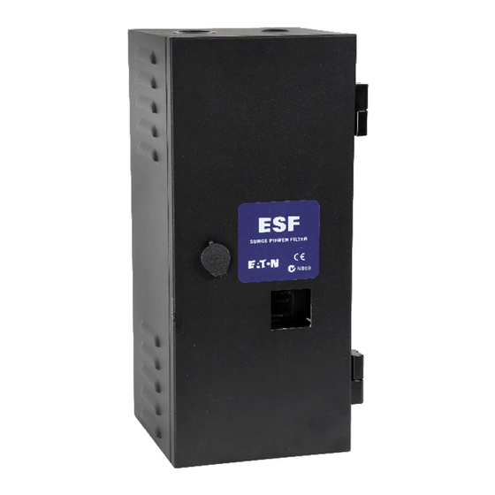 Eaton ESF Series Manuals