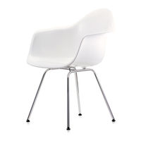 VITRA Eames Plastic Side Chair Instructions For Use Manual