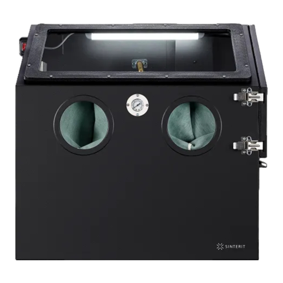 SINTERIT SANDBLASTER SLS Manuals
