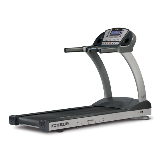 True Fitness Treadmill PS600 Manuals
