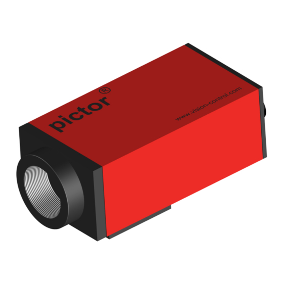 Vision & Control pictor M1817 Instructions For Use Manual
