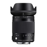 Sigma 18-300mm F3.5-6.3 DC MACRO HSM User Manual
