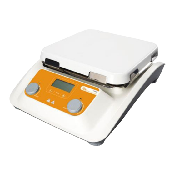 User Manuals: LBX instruments H30SQC Magnetic Stirrer