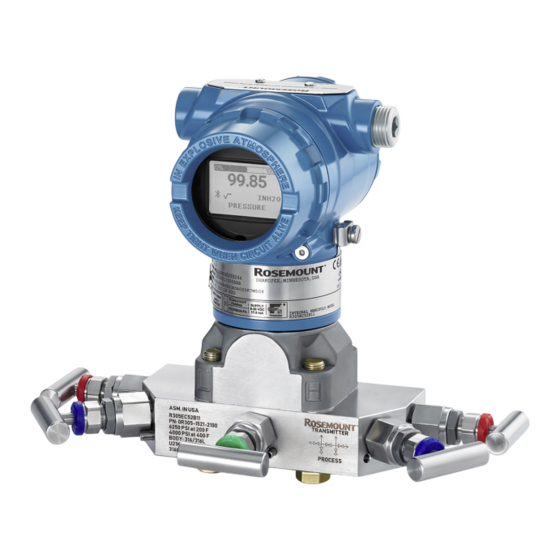 Emerson Rosemount 3051C Quick Start Manual